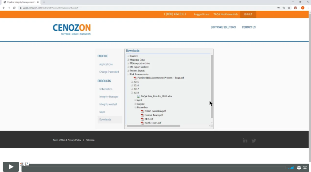 Login, Account Settings, and Schematics (PIRM)